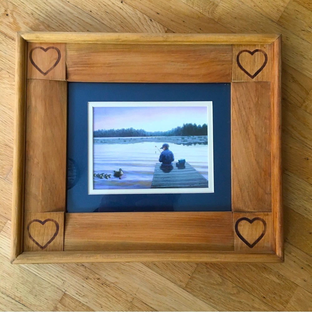 ROBERT DUNCAN Beautifully Framed Print 8x10 EUC